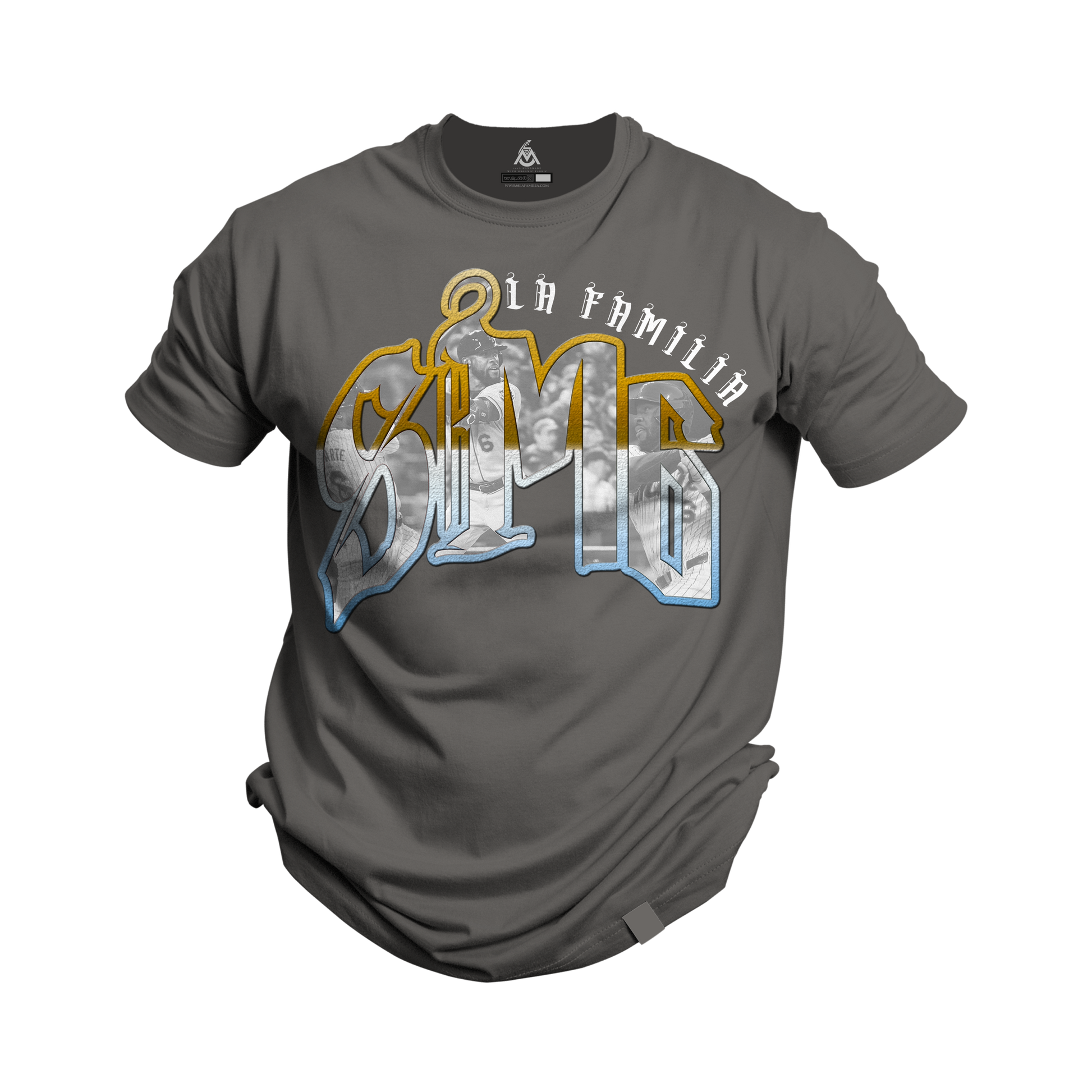 SM6 Grey Oversized Roman Shirt Grey